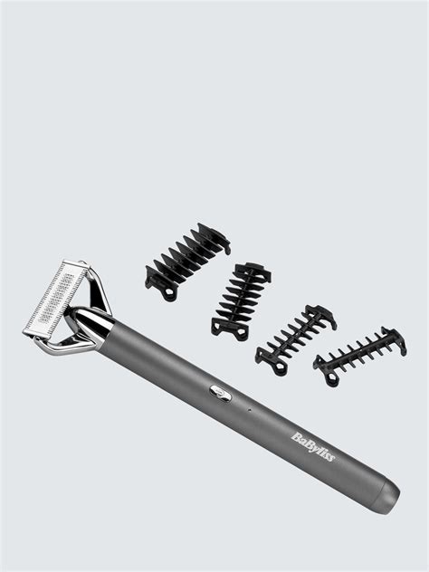 BaByliss Super-X Metal Series X-Blade Beard & Stubble Trimmer, Chrome