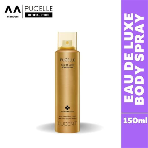 Pucelle Eau De Luxe Body Spray Lucent Ml Shopee Philippines