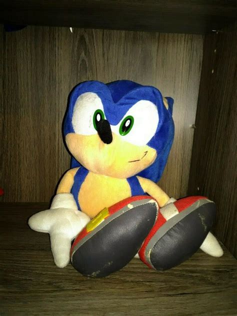 Sonic Adventure Sonic Plush Slightly Used Good Condition | #1997501800