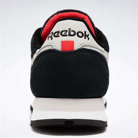 Classic Suede Sneakers in Core Black / Steely Fog F23 / Cherry | Reebok ...