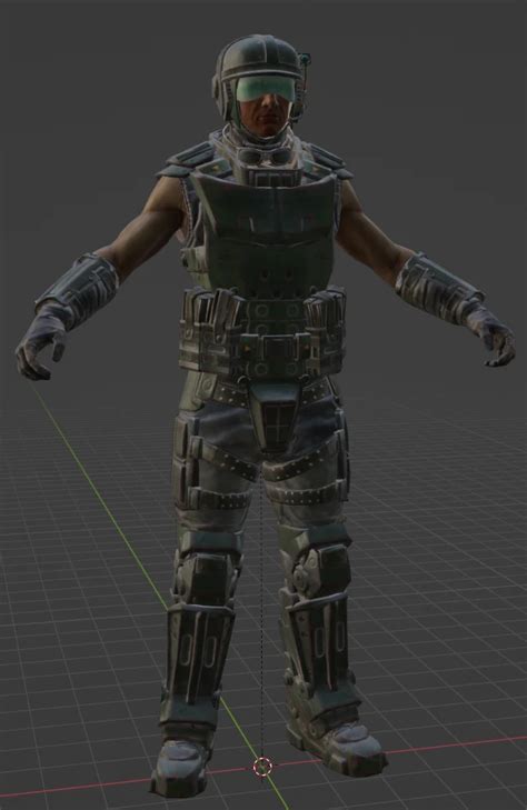 Tumbajamba S Gunner Combat Armor At Fallout Nexus Mods And Community