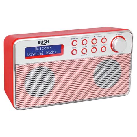 Bush Stereo Dab Radio Red Unit Only Dab Digital Radios Home Audio Audio And Video Gmv