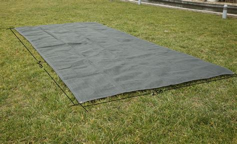 Tapis de tente camping 500x250cm Auvent Bâche de tente Camping Sol eBay