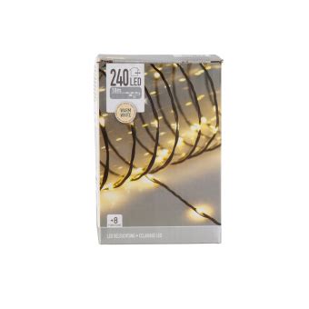 240er LED Lichterdraht soft warmweiß