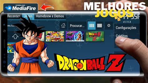 TOP MELHORES JOGOS DO DRAGON BALL Z PARA PPSSPP PSP ANDROID EM 2023