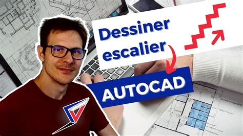 Comment Dessiner Un Escalier Sur Autocad Youtube