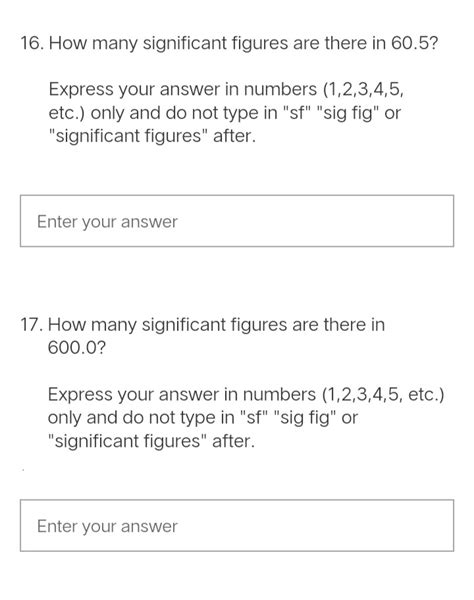 Answered 16 How Many Significant Figures Are Bartleby