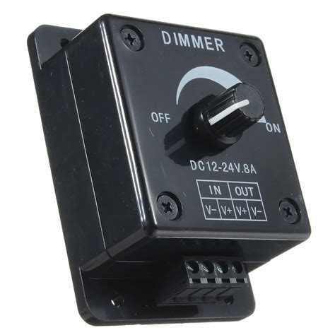 Dc V V A W Mini Led Color Dimmer Switch Brightness Manual