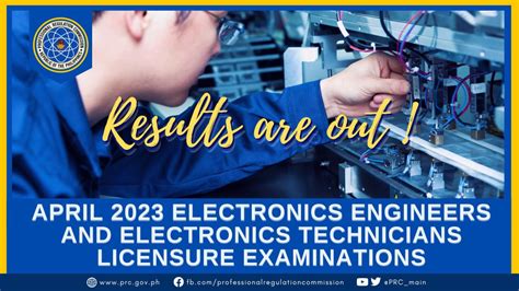 Electronics Engineer April Prc Board Exam Result Education In