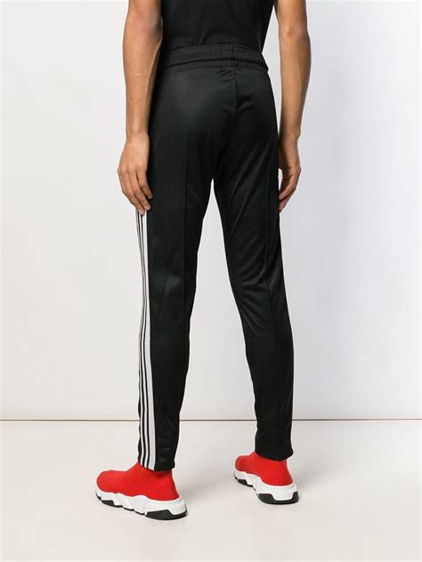 Gcds Side Stripe Track Pants In Black For Men Lyst