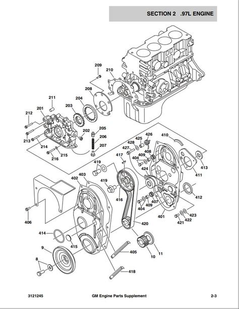 JLG Boom Lift GM Engine Parts Manual_3121245