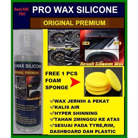 PROMOSI ReeCARE PRO Silicone Wax Tyre Wax 100 Pure Silicone Clear