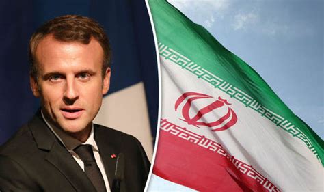 Iran Macron Warns World Needs To Stop Tehrans Nuclear Ambitions