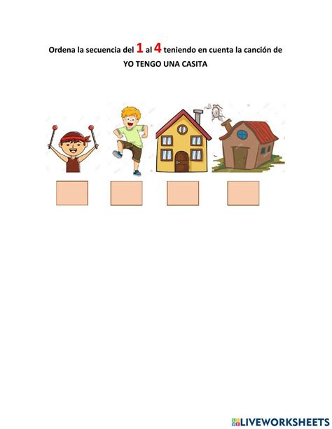 Mi Casita Interactive Worksheet Live Worksheets