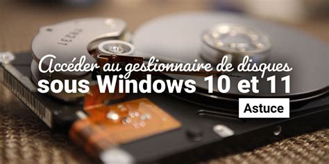 Acc Der Au Gestionnaire De Disques Sous Windows Blog Code