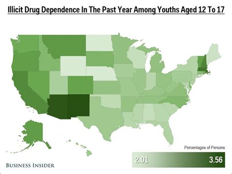 15 Maps That Show How Americans Use Drugs Business Insider