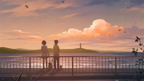 X Anime Couple Lets Talk K K Hd K Wallpapers Images