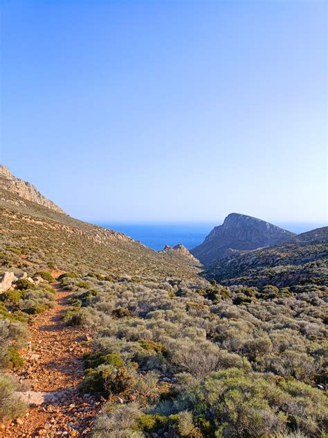 Trail To Paralia Tholos Tilos Everlastingwandering