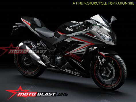 Modif Striping Kawasaki Ninja 250r FI Black For Debelleh MOTOBLAST