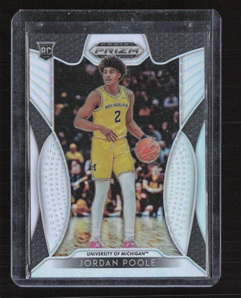 2019 Panini Prizm Draft Picks 28 Jordan Poole Silver Excellent EBay