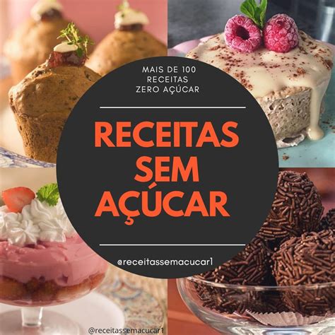 de 100 receita de Doces especiais sem açúcar Hotmart