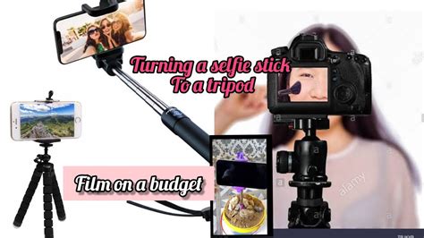 How To Convert Your Selfie Stick Into A Tripod Film On A Budget