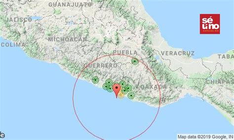 Sismo De Magnitud Se Registra En Guerrero Y Se Percibe En La Cdmx