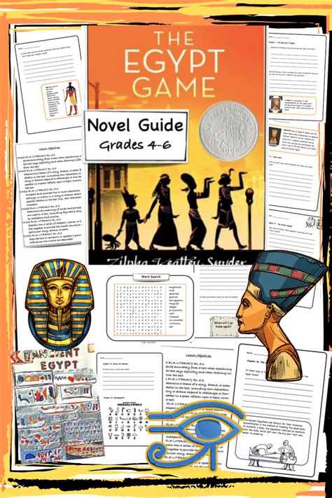 The Egypt Game By Zilpha K Snyder Novel Guide Kids Read