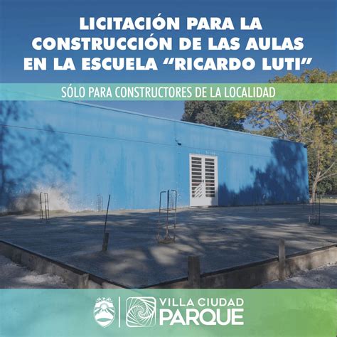 Llamado A Licitaci N Para La Construcci N De Aulas En La Escuela