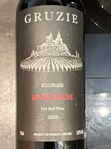 Gruzie Mukuzani Dry Red Vivino US