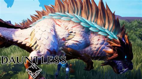 Lesser Gnasher Behemoth Fight Dauntless Youtube