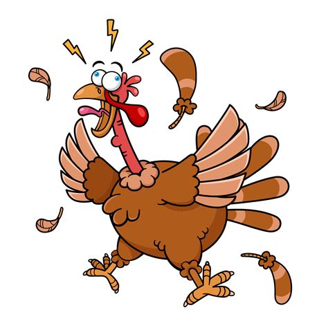 Funny Screaming Turkey Cartoon Character 6941966 Vector Art at Vecteezy