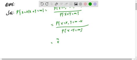 Solved If X And Y Are Independent Binomial Random Variables With