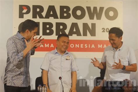 Foto Tanggapan Tkn Prabowo Gibran Terkait Putusan Mk Soal Batas Usia