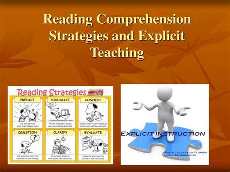 Reading Comprehension Strategies And Explicit Teaching Ppt Download