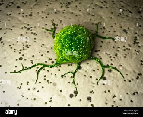 Cancer cell, illustration Stock Photo - Alamy