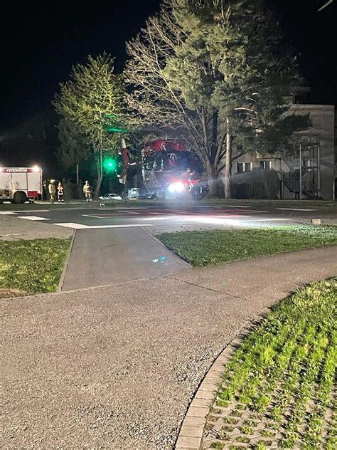 Thl Landeplatz Ausleuchten Feuerwehr Mallersdorf