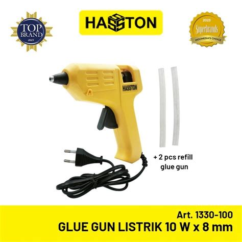 Jual HASSTON Alat Lem Tembak Listrik 10W Hot Melt Glue Gun 1330
