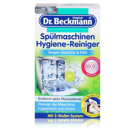 Dr Beckmann Spülmaschinen Hygiene Reiniger 75g