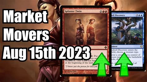 MTG Market Movers August 15 2023 Legacy Cards Move Up With Splinter