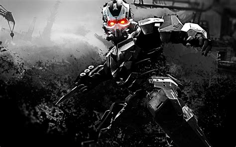 Killzone Warrior Soldier Sci Fi Weapon Gun Robot Wallpapers Hd