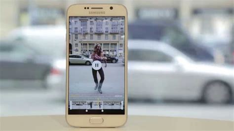 Функции камеры. Замедленная съемка на Galaxy S6 - YouTube