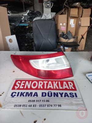 Renault Fluence Orj Nal Sol Di Stop Kma Yedek Par A Fiyatlar