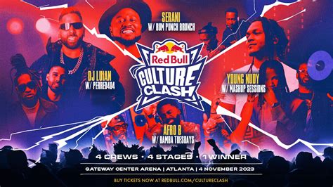 Red Bull Announces Culture Clash Atlanta Line Up