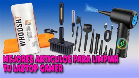 COMO LIMPIAR TU LAPTOP GAMER MONITORES TECLADOS FACIL Y SENCILLO