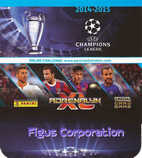 Figus Corporation Adrenalyn Xl Uefa Champions League Panini