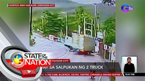 Patay Sa Salpukan Ng Truck Sona Youtube