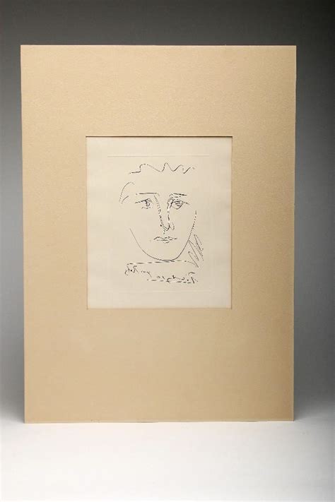 Lot Pablo Picasso Pour Roby Etching