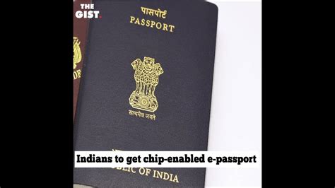 Indians To Get Chip Enabled E Passport Youtube