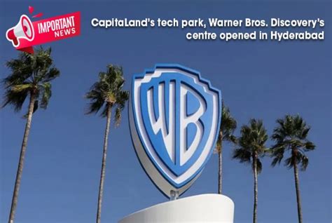 Ktr Opened Warner Bros Discoverys Centre In Hyderabad